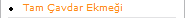Tam Çavdar Ekmeği
