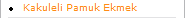 Kakuleli Pamuk Ekmek